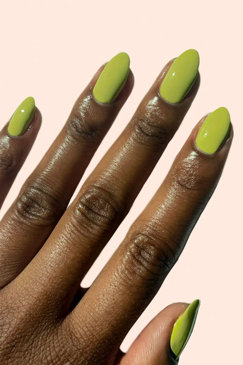 Cirque Colors Sticky Icky nagellack limegrön kräm