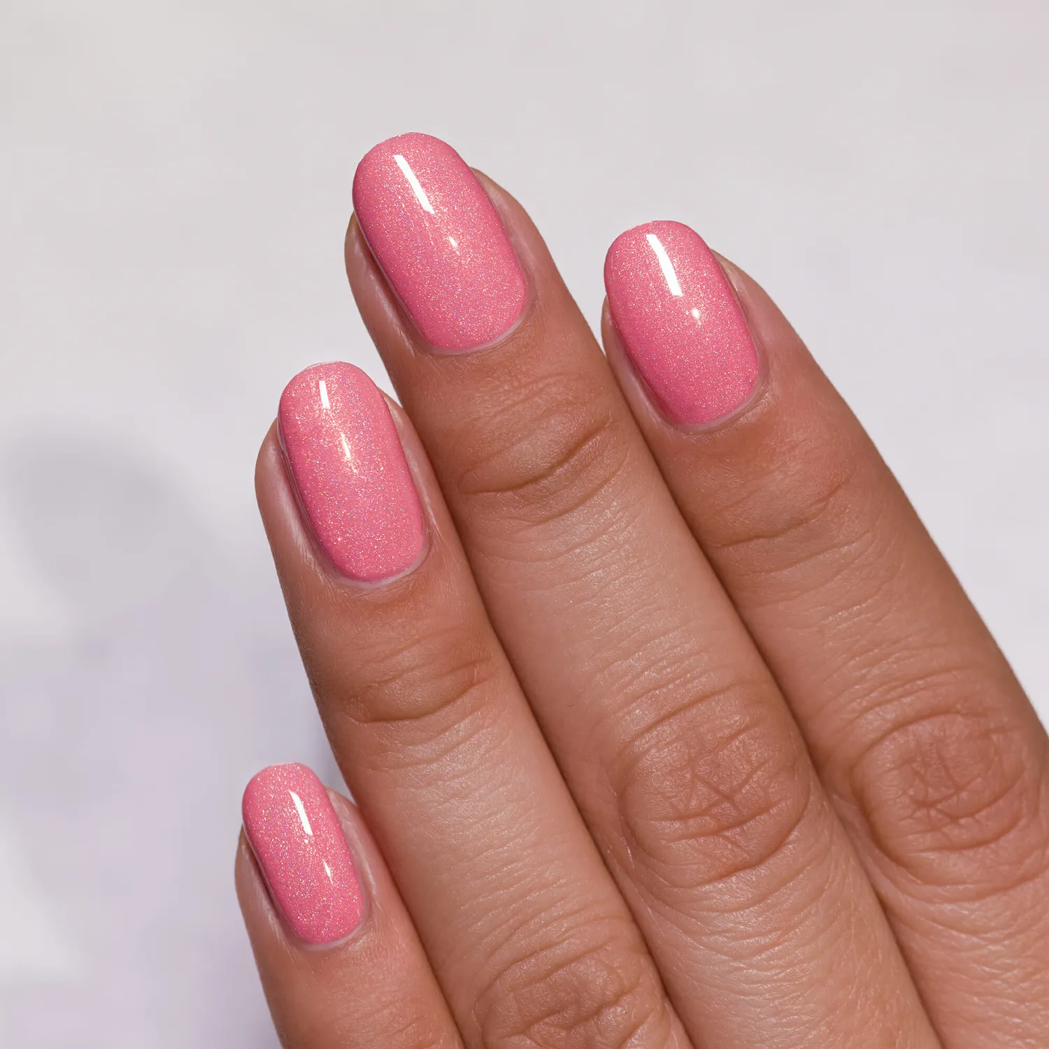 ILNP Cutie Pop nagellack rosa holografiskt