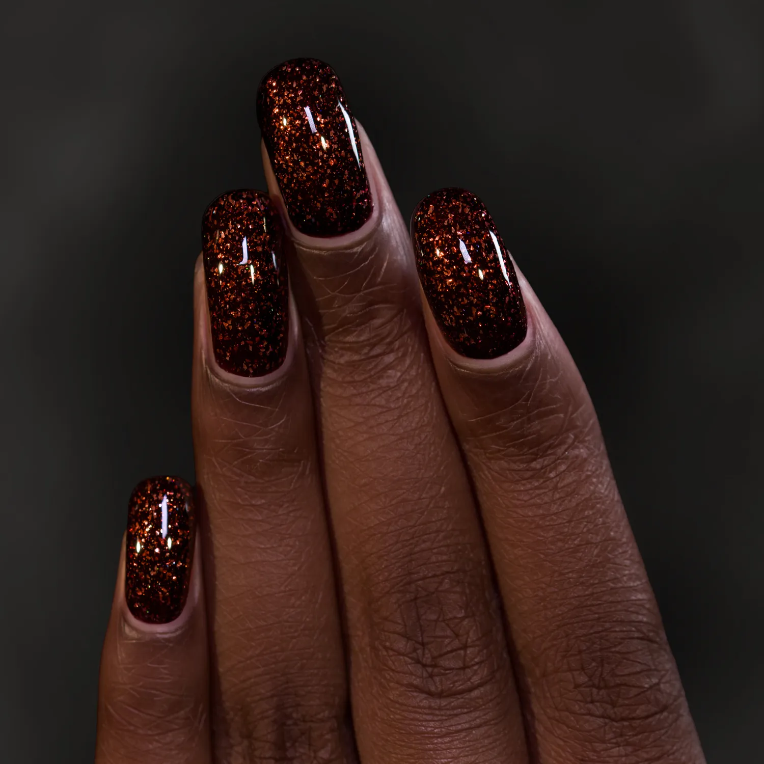 ILNP Shapeshifter nagellack brun metallic