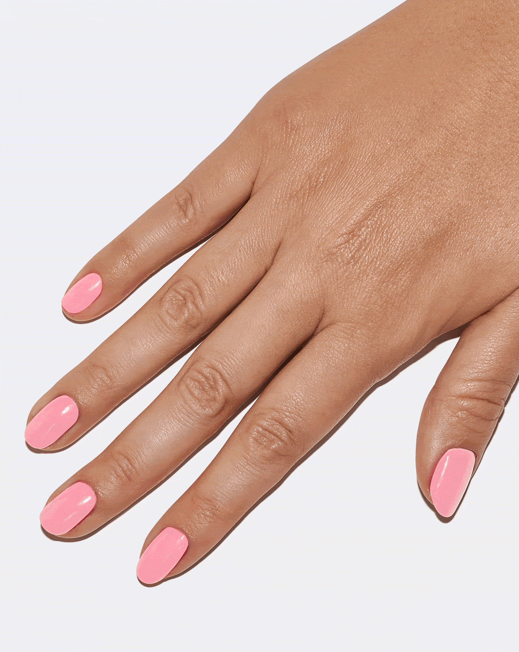 Le Mini Macaron Rose Crème gelkit babyrosa med lampa