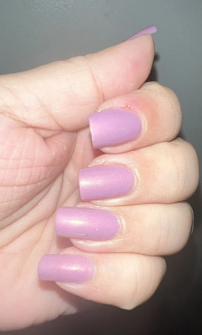Cirque Plush Suede nagellack rosa-lila skimmer