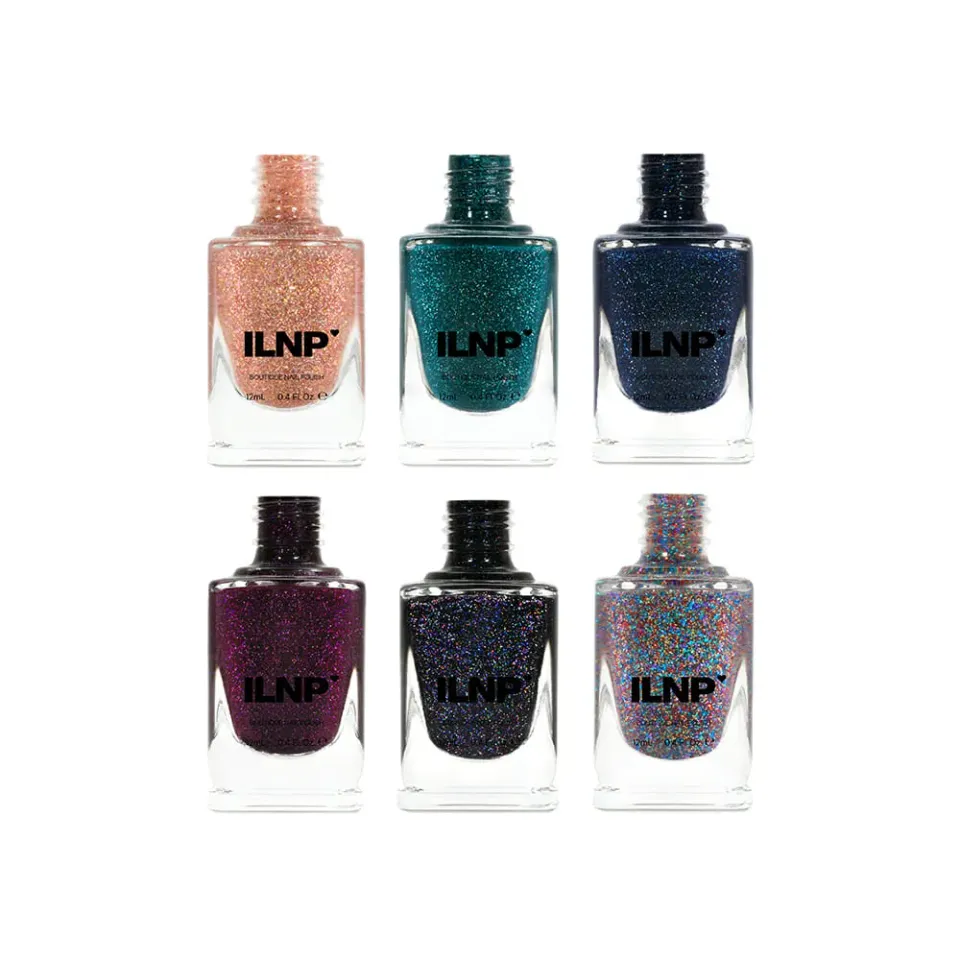 ILNP All Nighter Collection nagellacksset 6-pack glitter