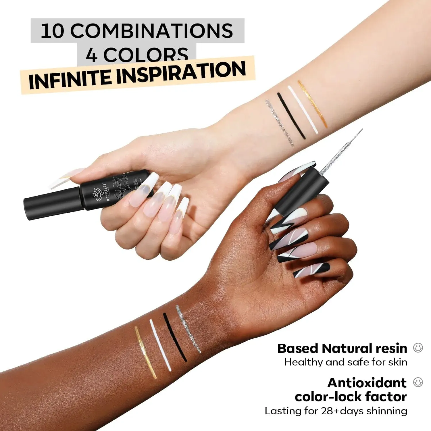modelones Classic Brown gel liner brun
