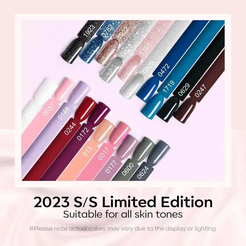 modelones Vibrant Bliss gellack set 20 färger