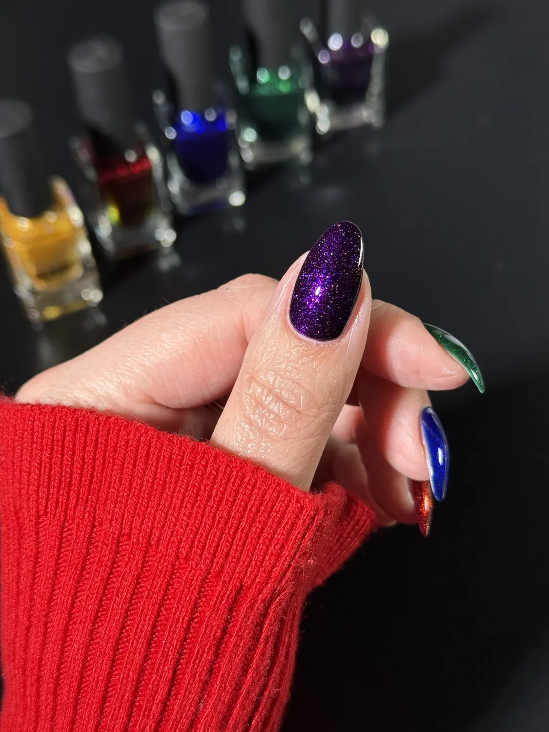 ILNP Precious Gems nagellacksset 6-pack juveltoner