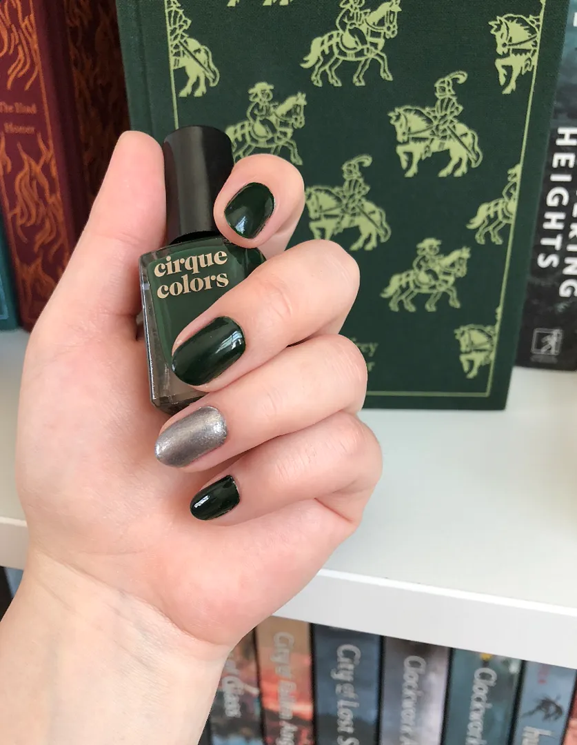 Cirque Colors McKittrick nagellack mörkgrön crème