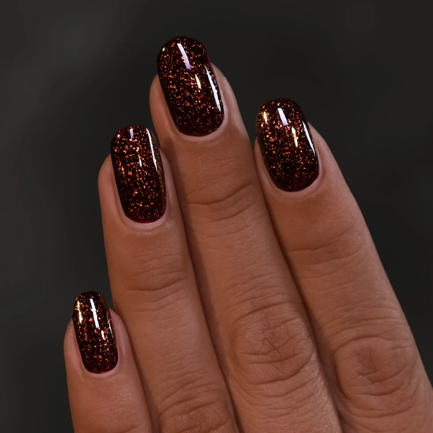ILNP Shapeshifter nagellack brun metallic