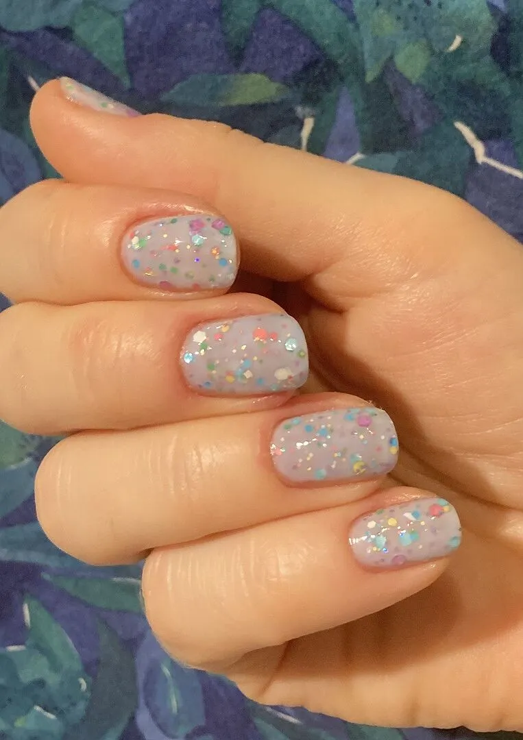 Cirque Colors XX nagellack multiglitter holografiskt