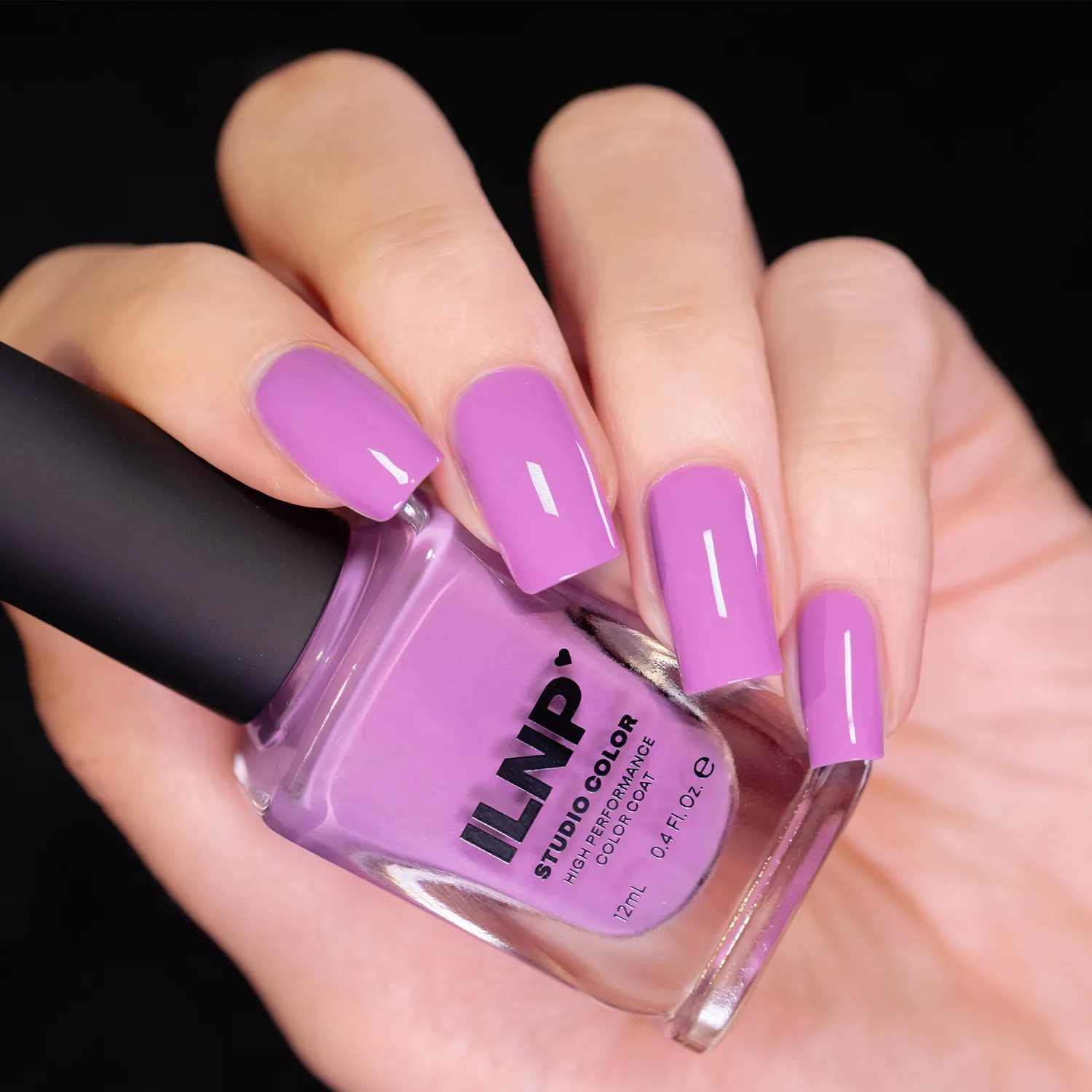 ILNP Studio Color Melted nagellack orkidé lila krämig