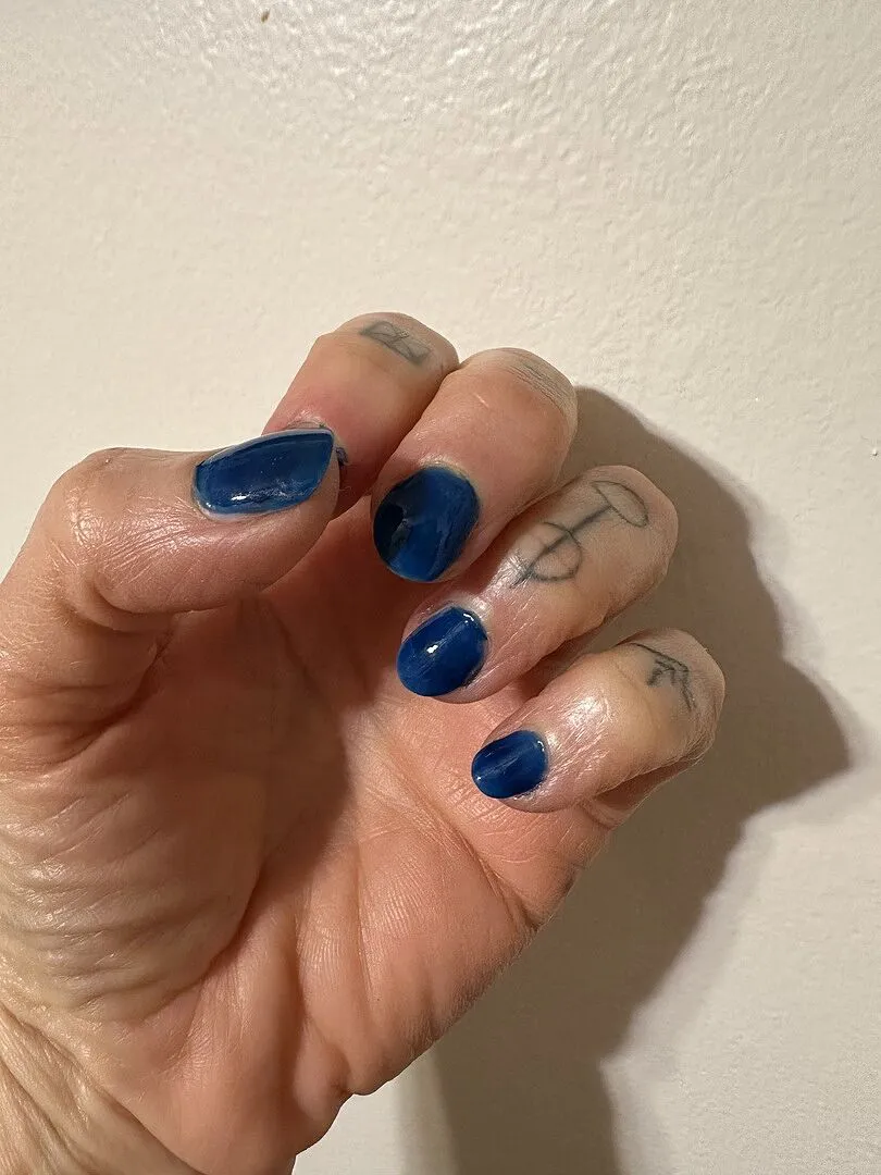 Cirque Colors Indigo Jelly nagellack mörkblått