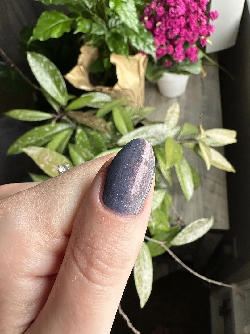 Cirque Colors Velvetine nagellack skifferblå koppar