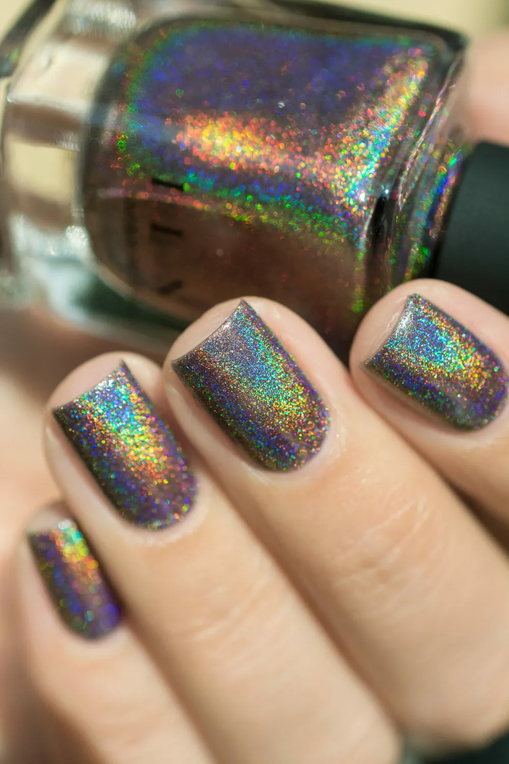 ILNP Cable Car nagellack brun holo