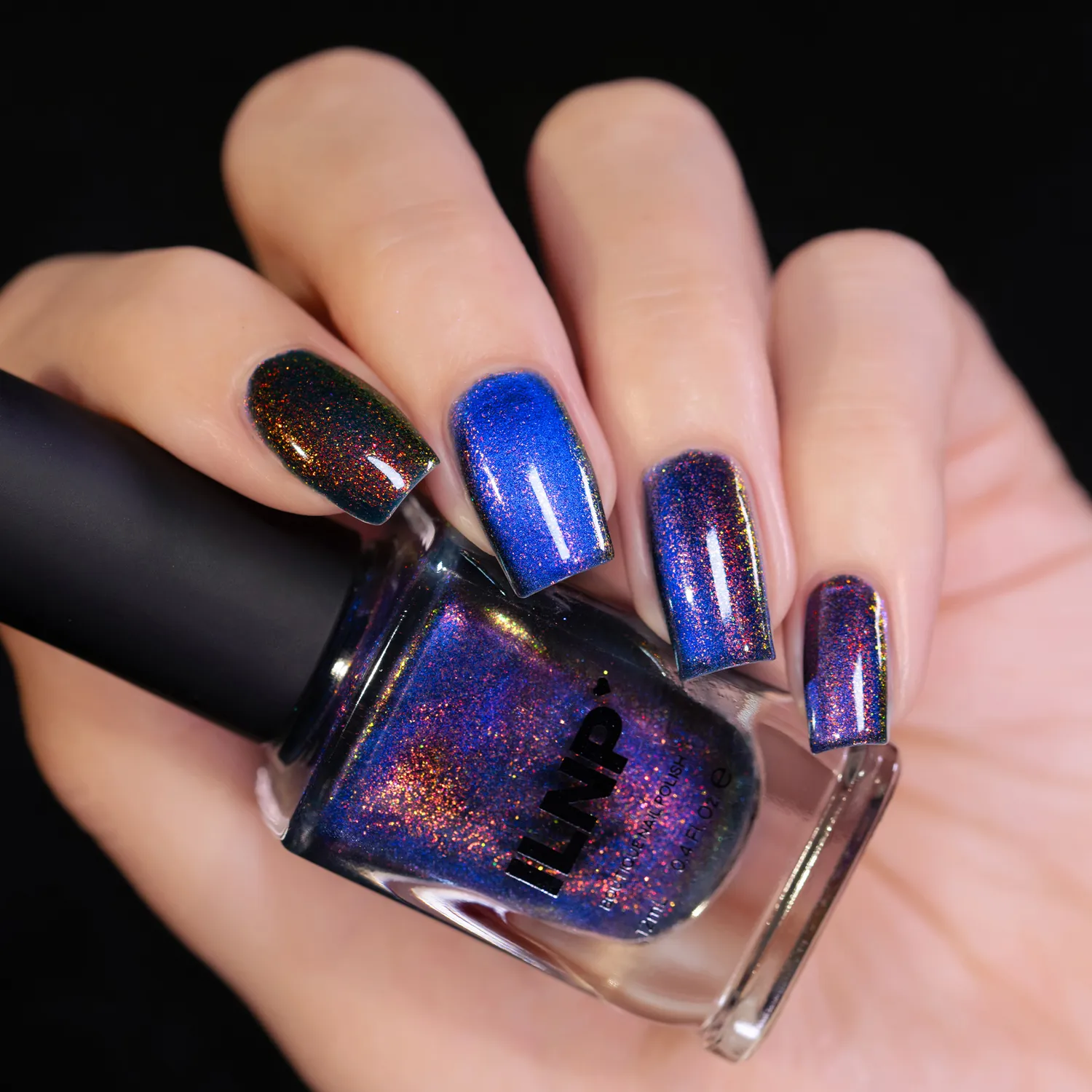 ILNP Twisted Distorted nagellack magnetisk blå