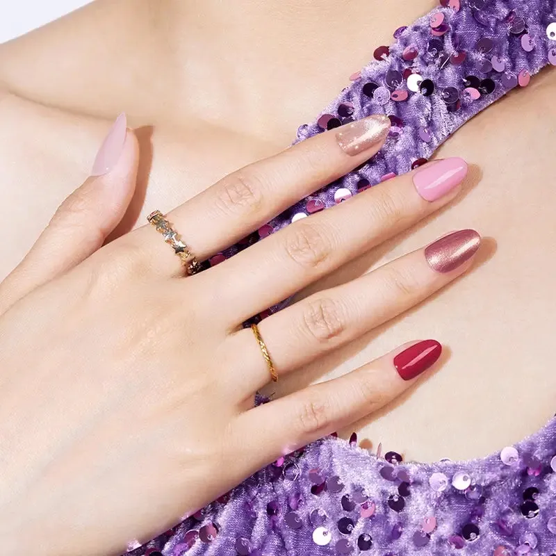 Modelones Cozy Up nagellacksset 6 färger snabbtorkande