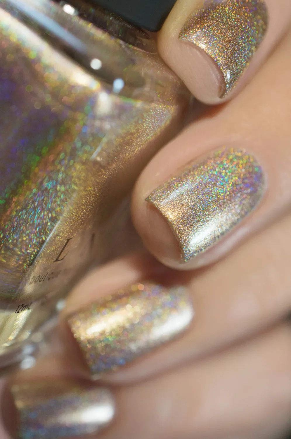ILNP Ultra Holo Countdown nagellack champagne