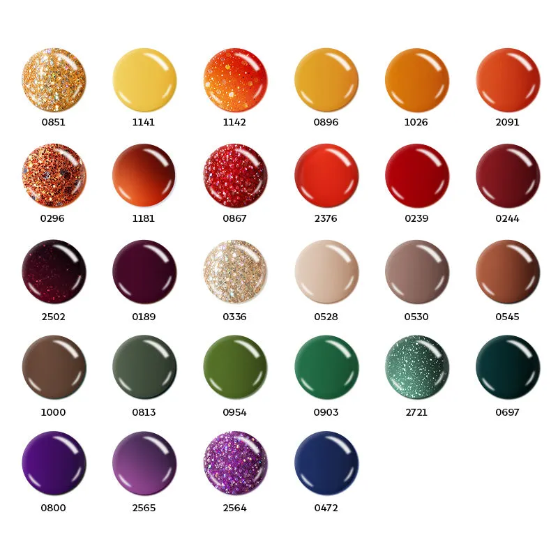 Modelones Fall Palette gellack set höst kräm