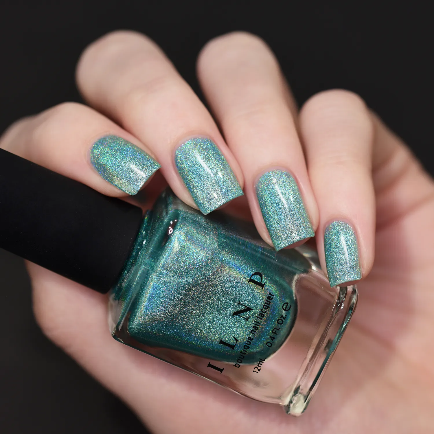 ILNP Ultra Holo Aerial View nagellack aquamarin