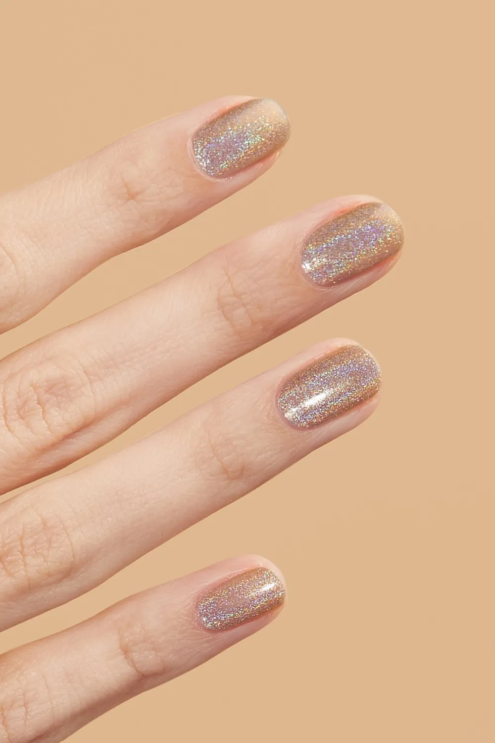 Cirque Colors Space Cowboy nagellack beige holografisk