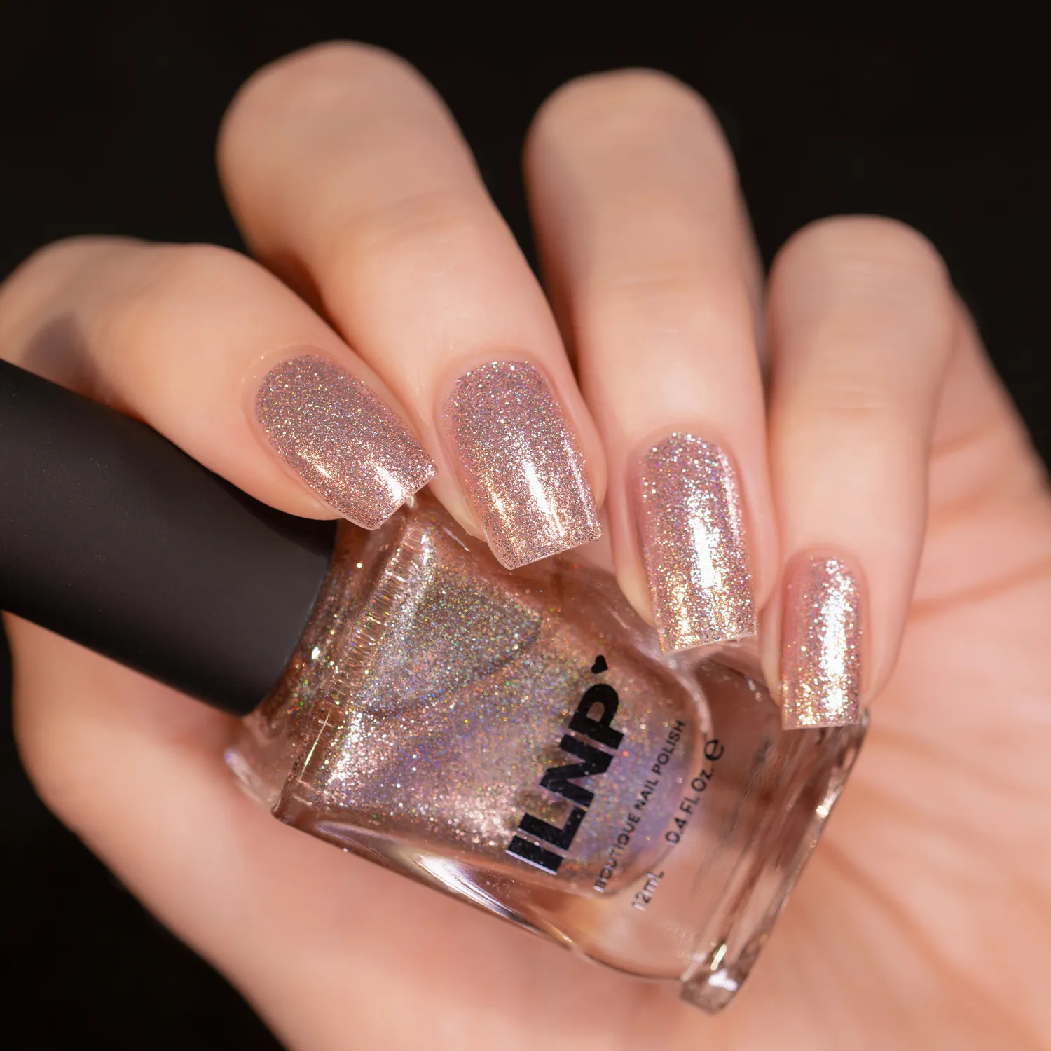 ILNP Crystal nagellack champagne metallic