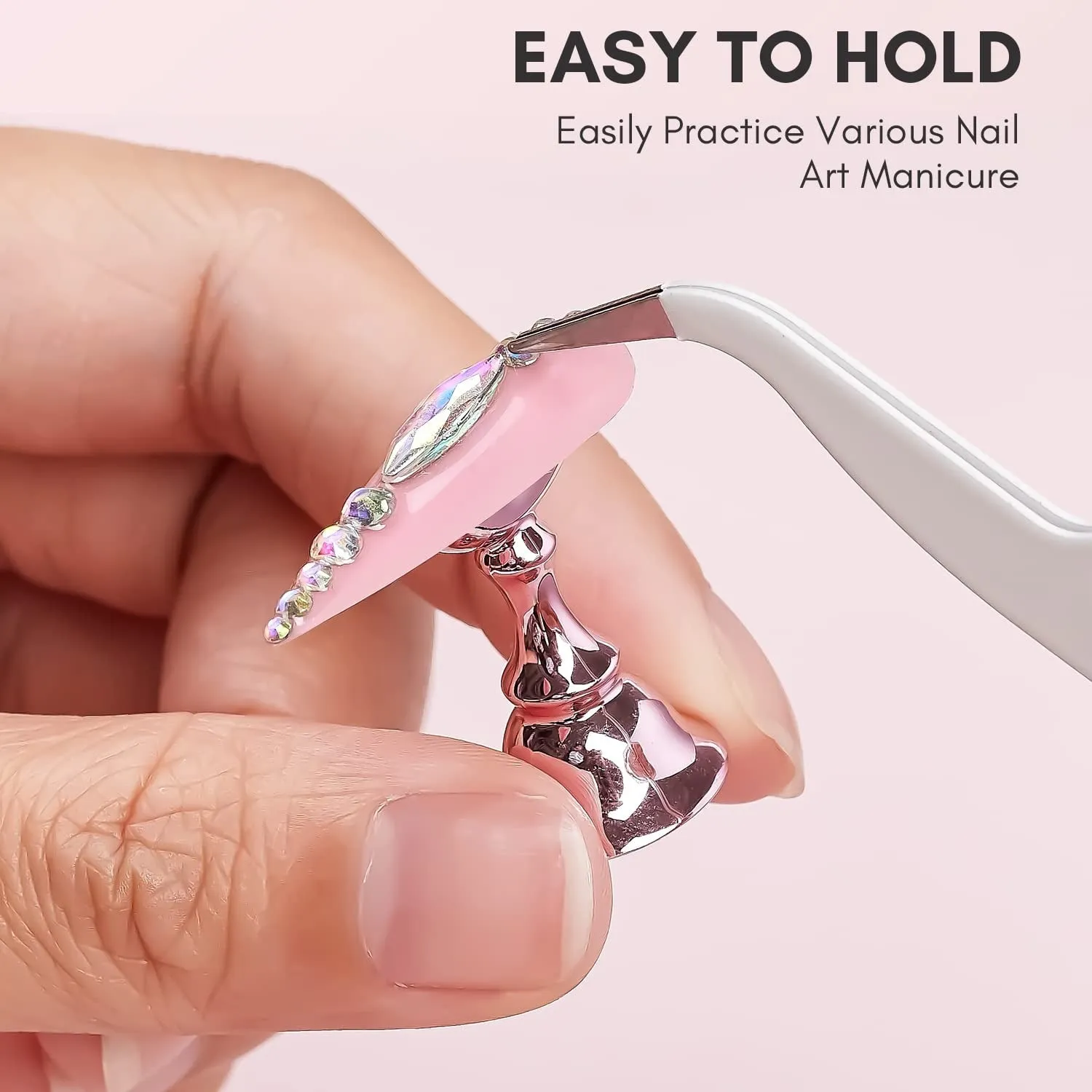 Makartt Nail Stand nagelställ aurora clear flower 10-pack