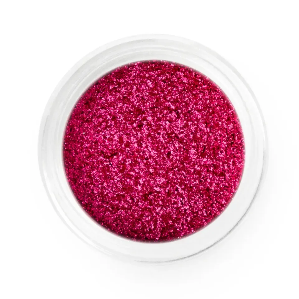 Iz Beauty Ruby Chrome pigment naglar 0,5g röd
