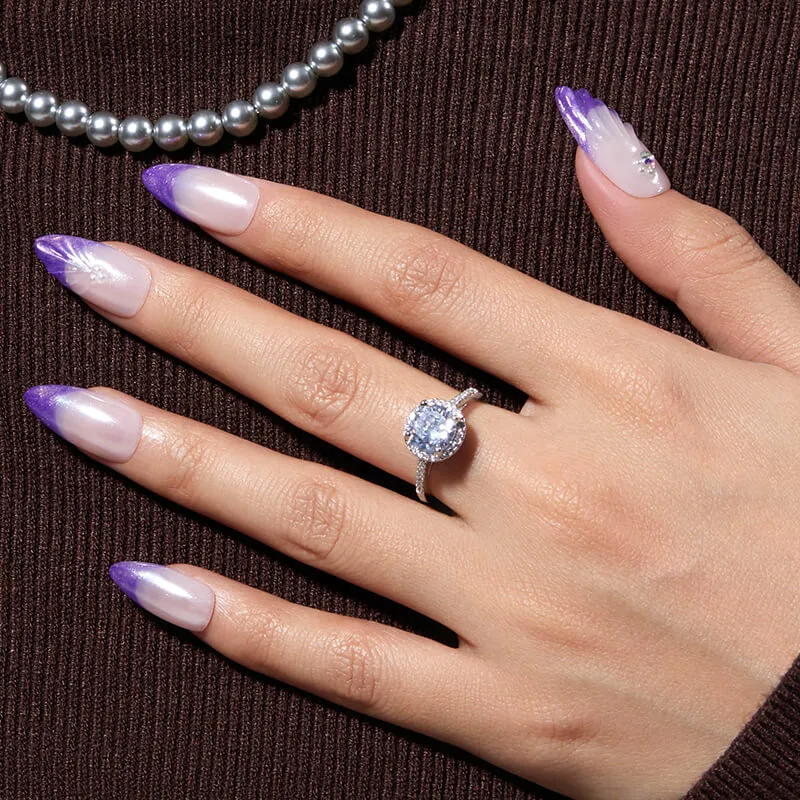 Modelones Inspire Gel 2572 gellack Purple Shell Thread lila