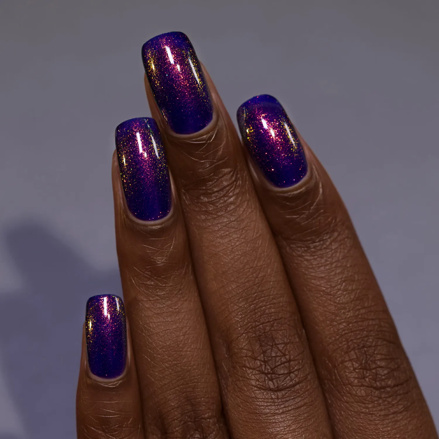 ILNP Trapped Hallucinate nagellack shimmer indigo