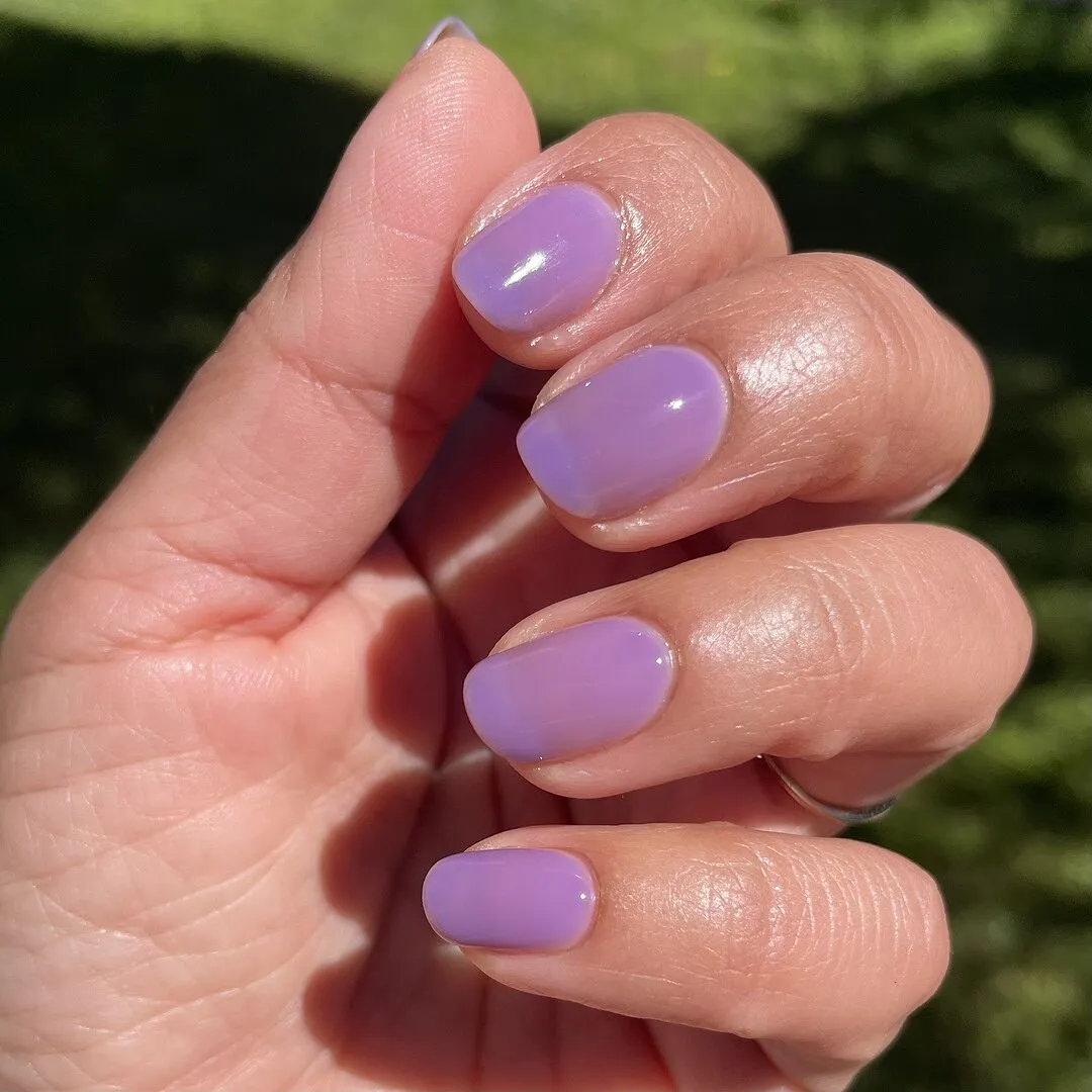 Cirque Colors Ube Jelly nagellack lila transparent