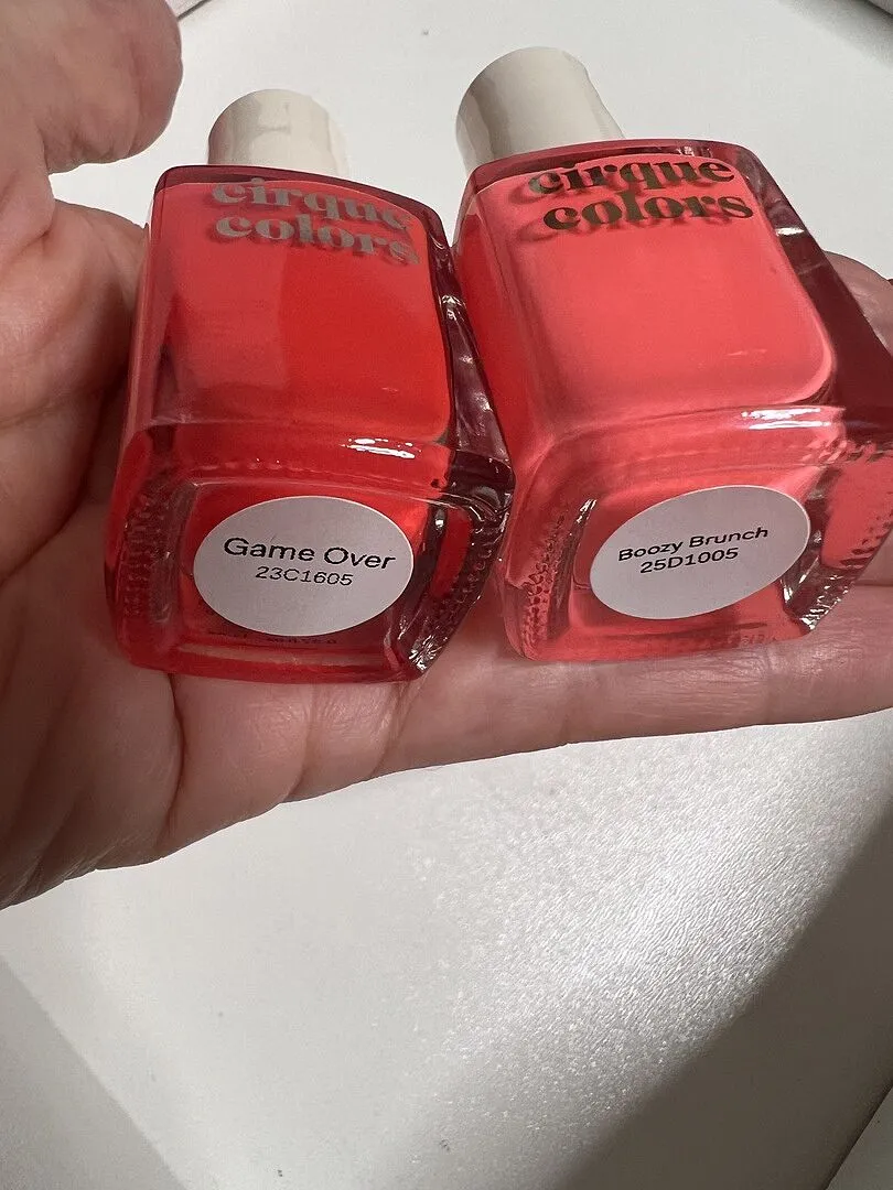 Cirque Colors Vice Boozy Brunch nagellack korallneon