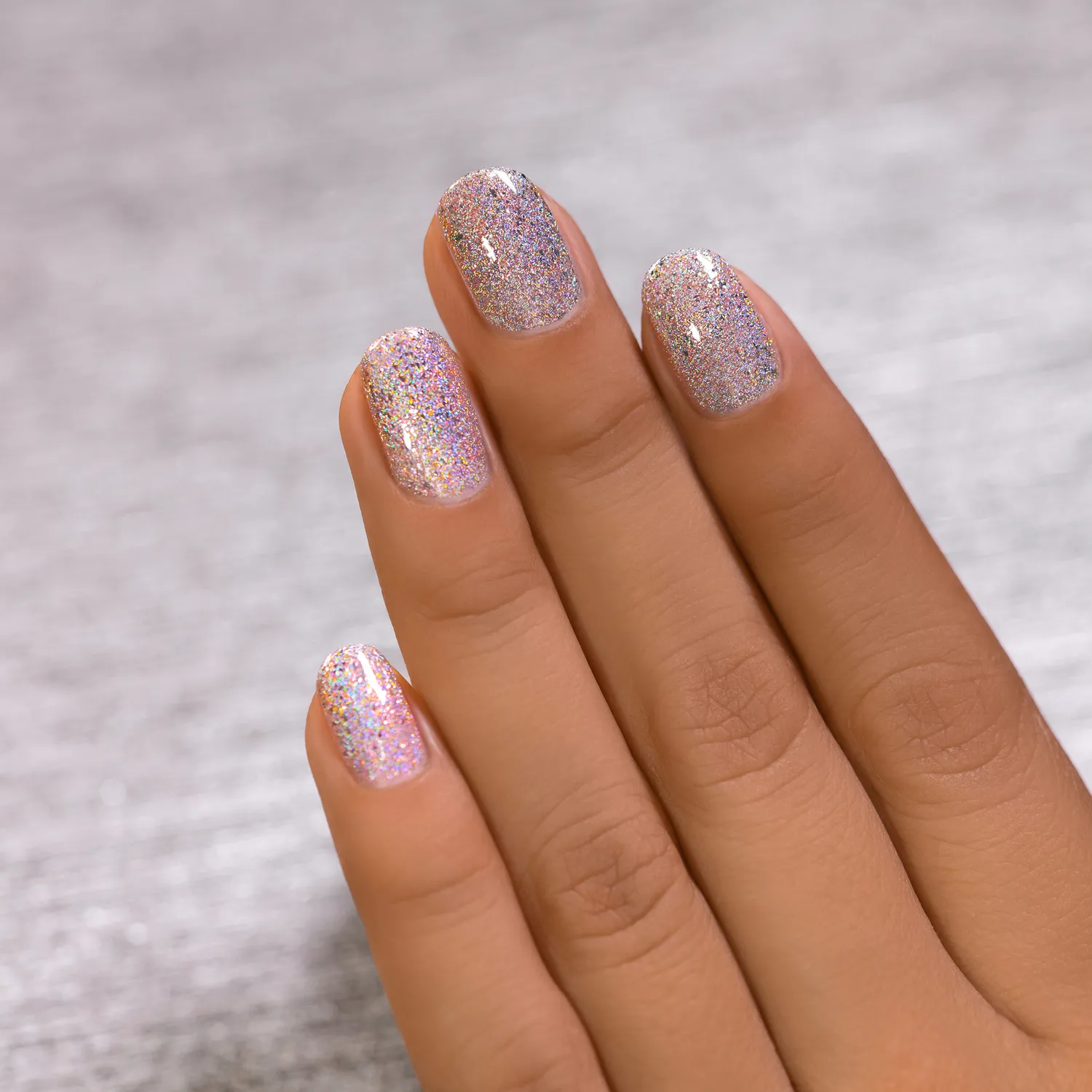 ILNP The Lighthouse nagellack silver holografiskt