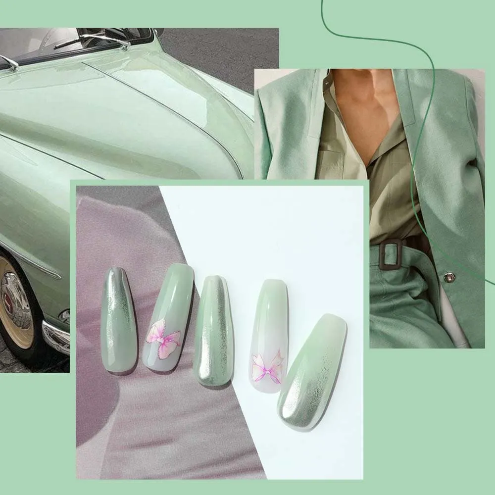 Modelones Spring Green polygel 15g termisk