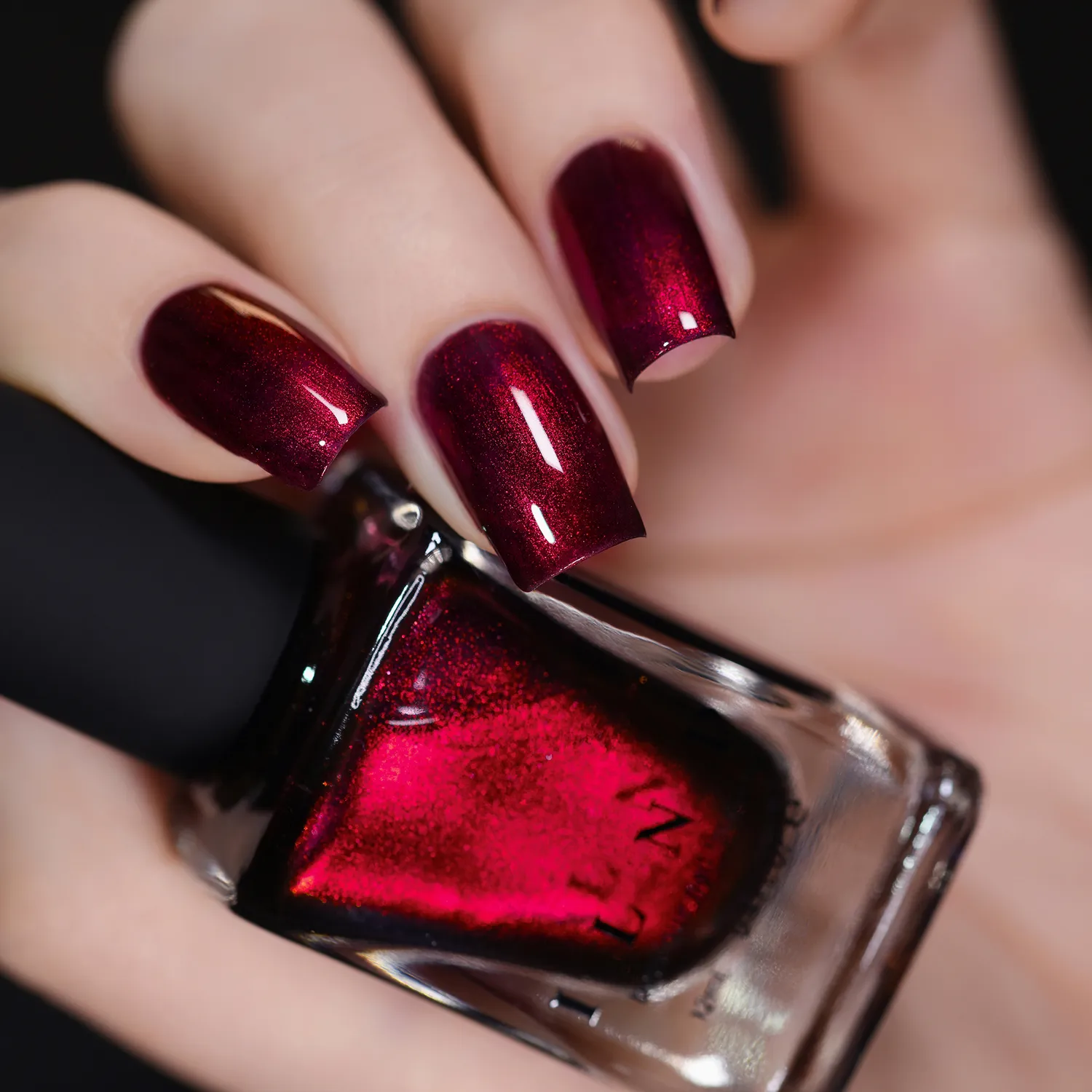 ILNP Tis The Season Dear Santa nagellack duokrom röd