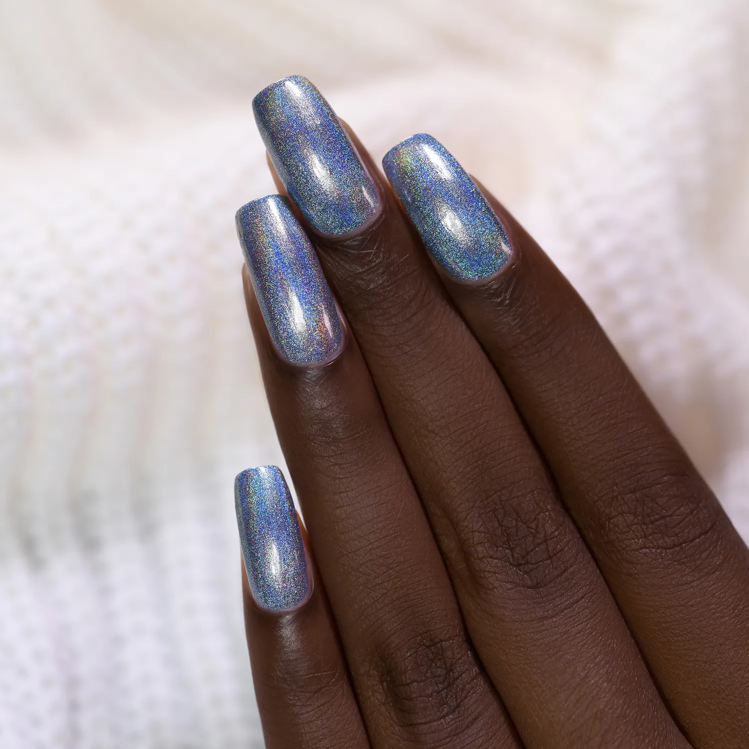 ILNP Ultra Holo First Snow nagellack isblå
