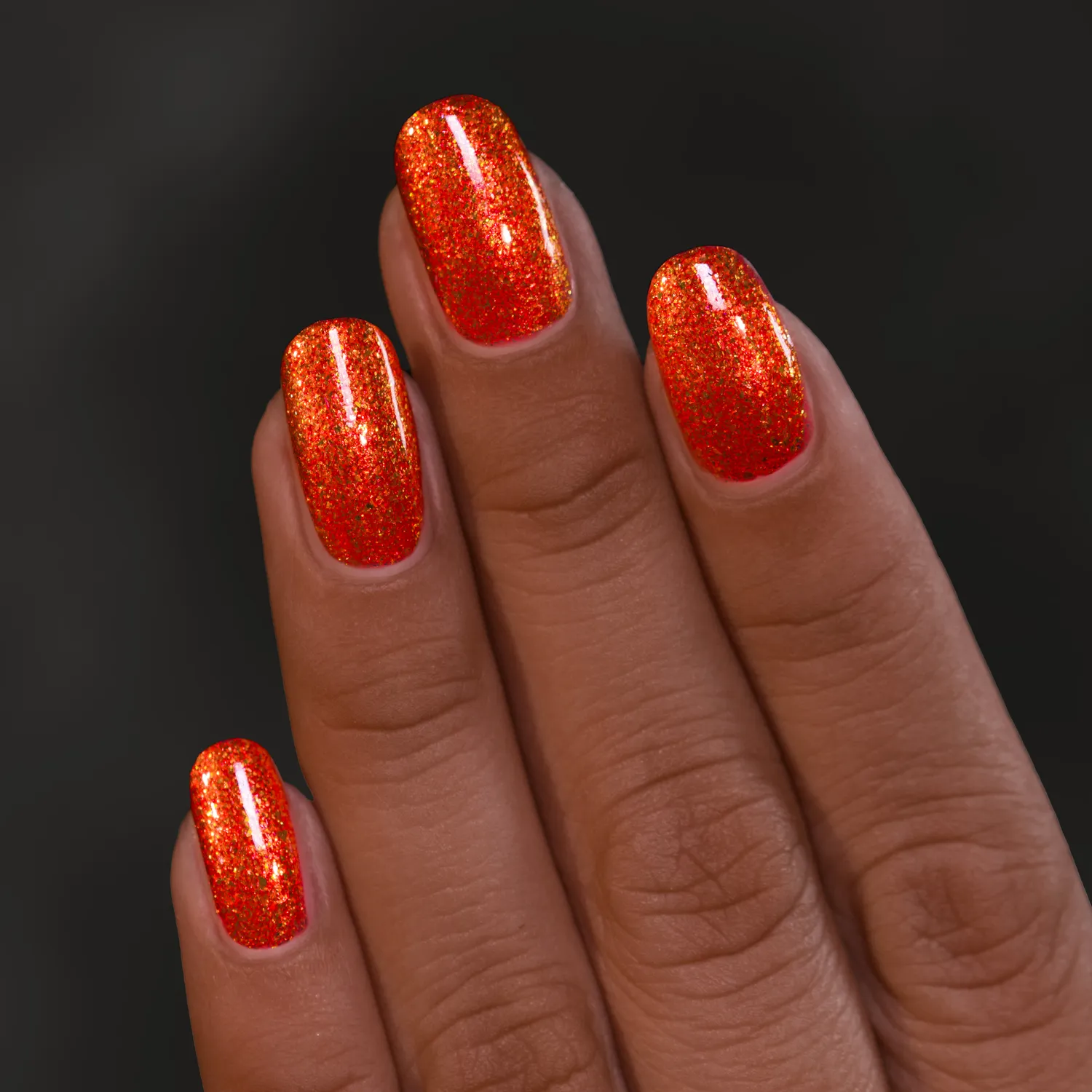 ILNP Moonlit Manor Carved nagellack orange