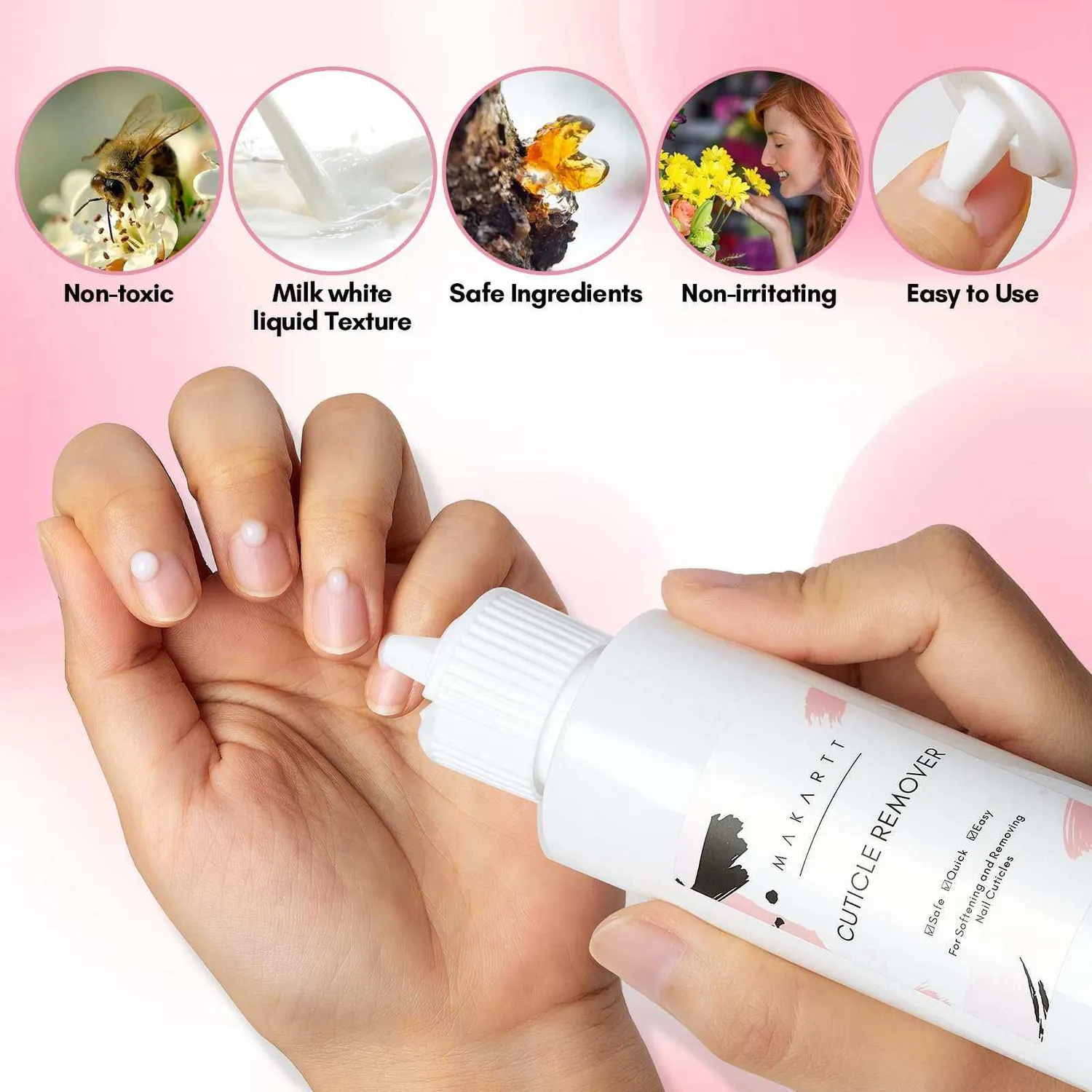 Makartt Cuticle Remover Kit nagelbandskit mjukgörande