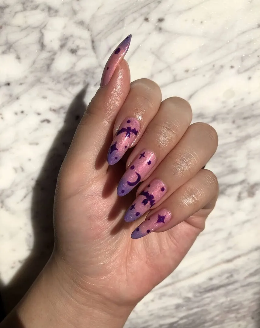 Cirque Colors Sol thermal nagellack lila-rosa