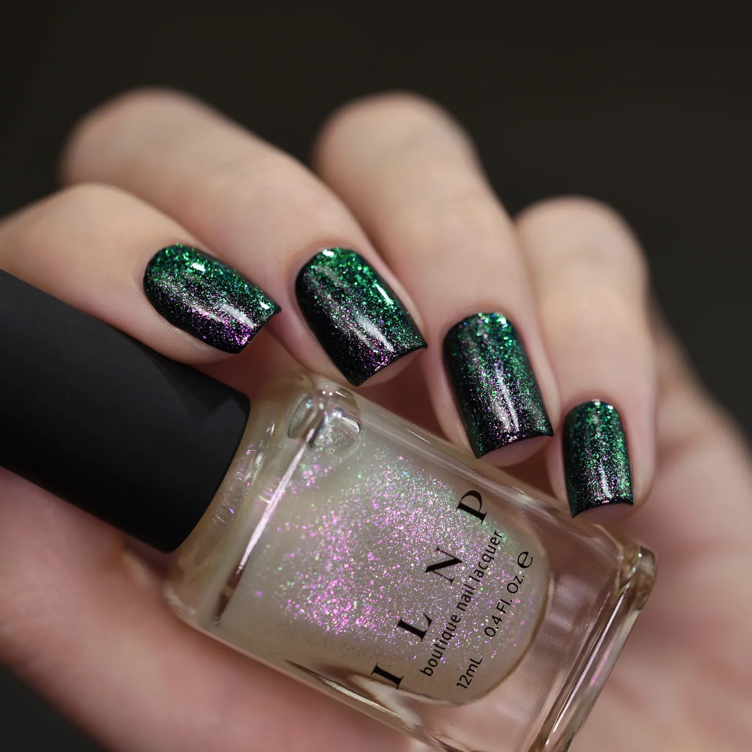 ILNP Real Magic Mile High nagellack topper duokrom