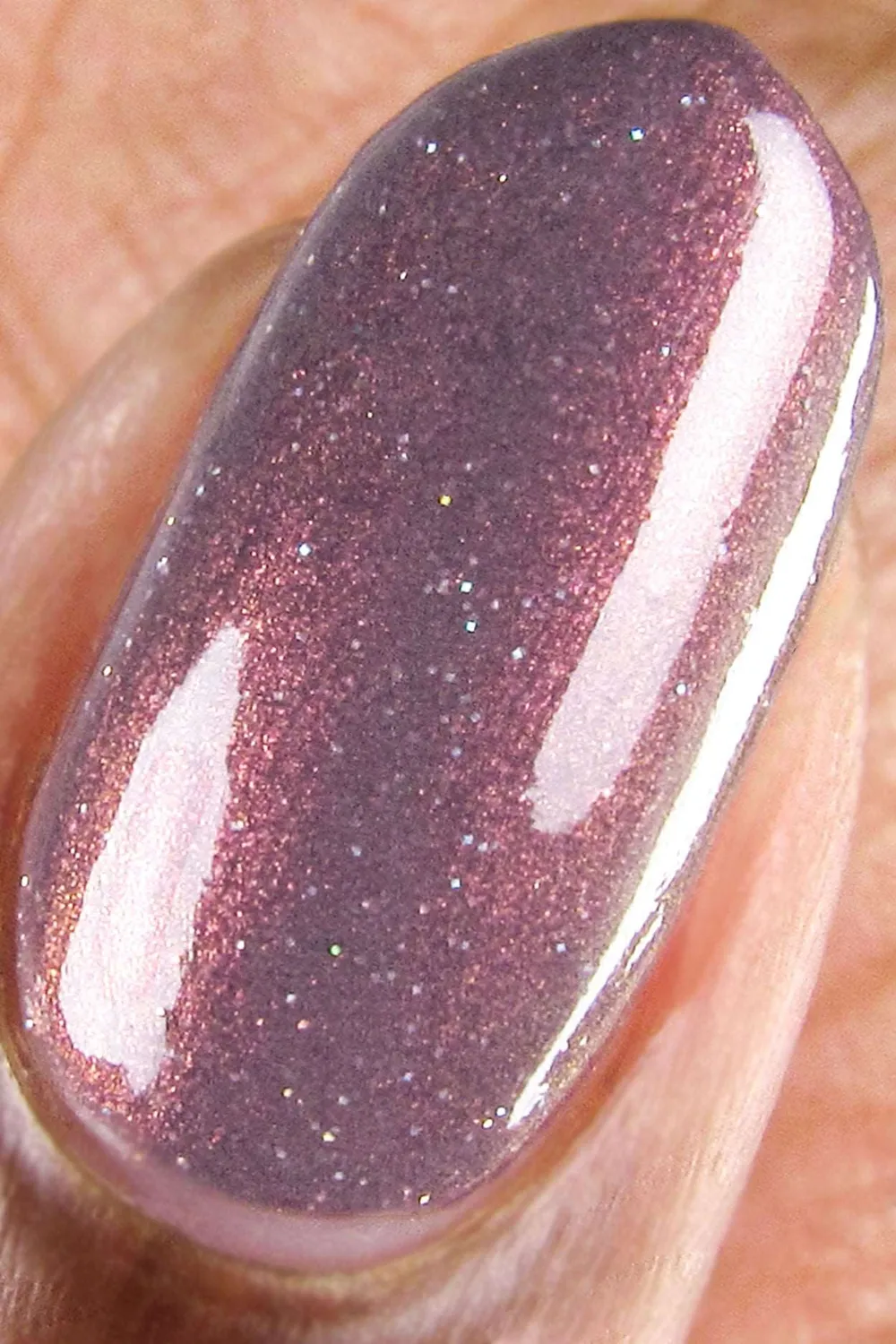 Cirque Colors Earthen nagellack brunt shimmer röd