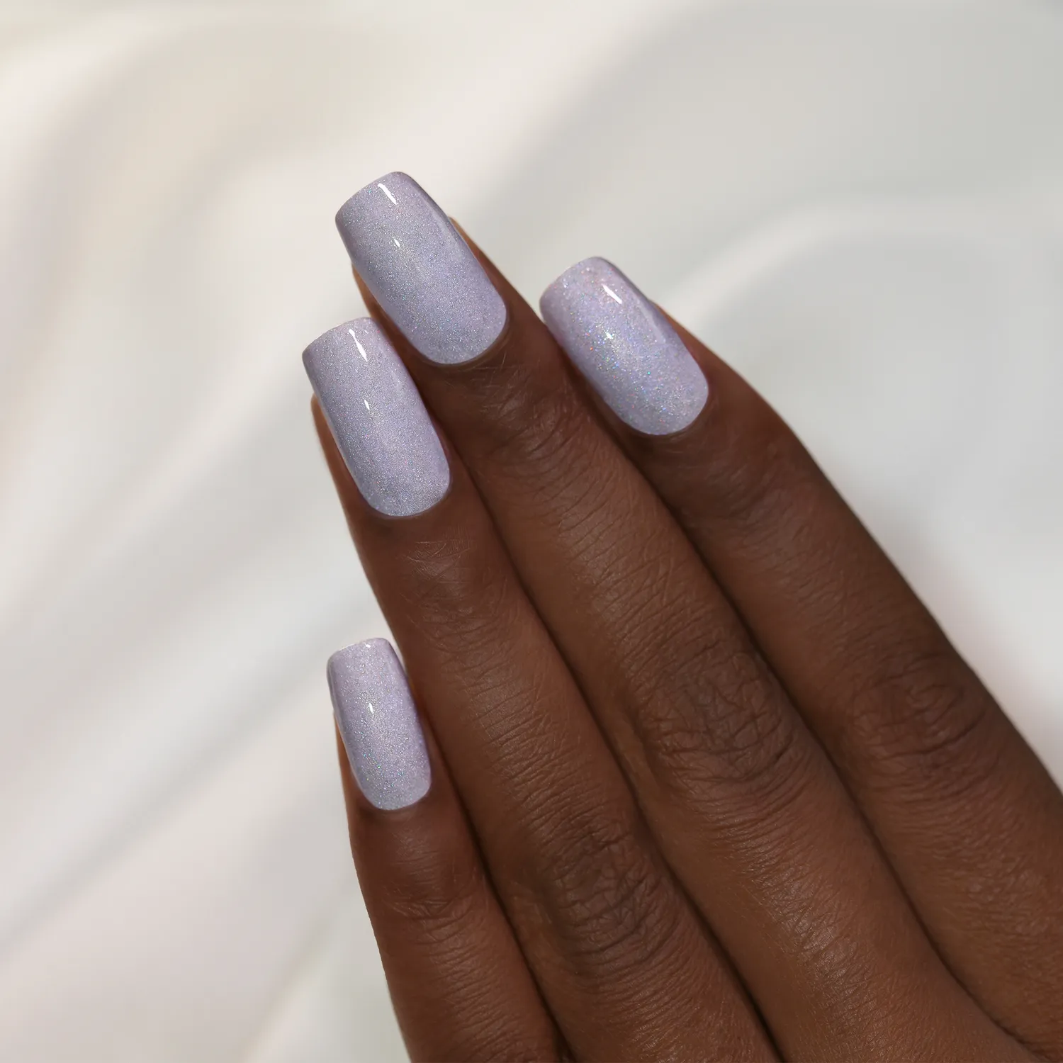 ILNP Save the Date nagellack lila holografisk