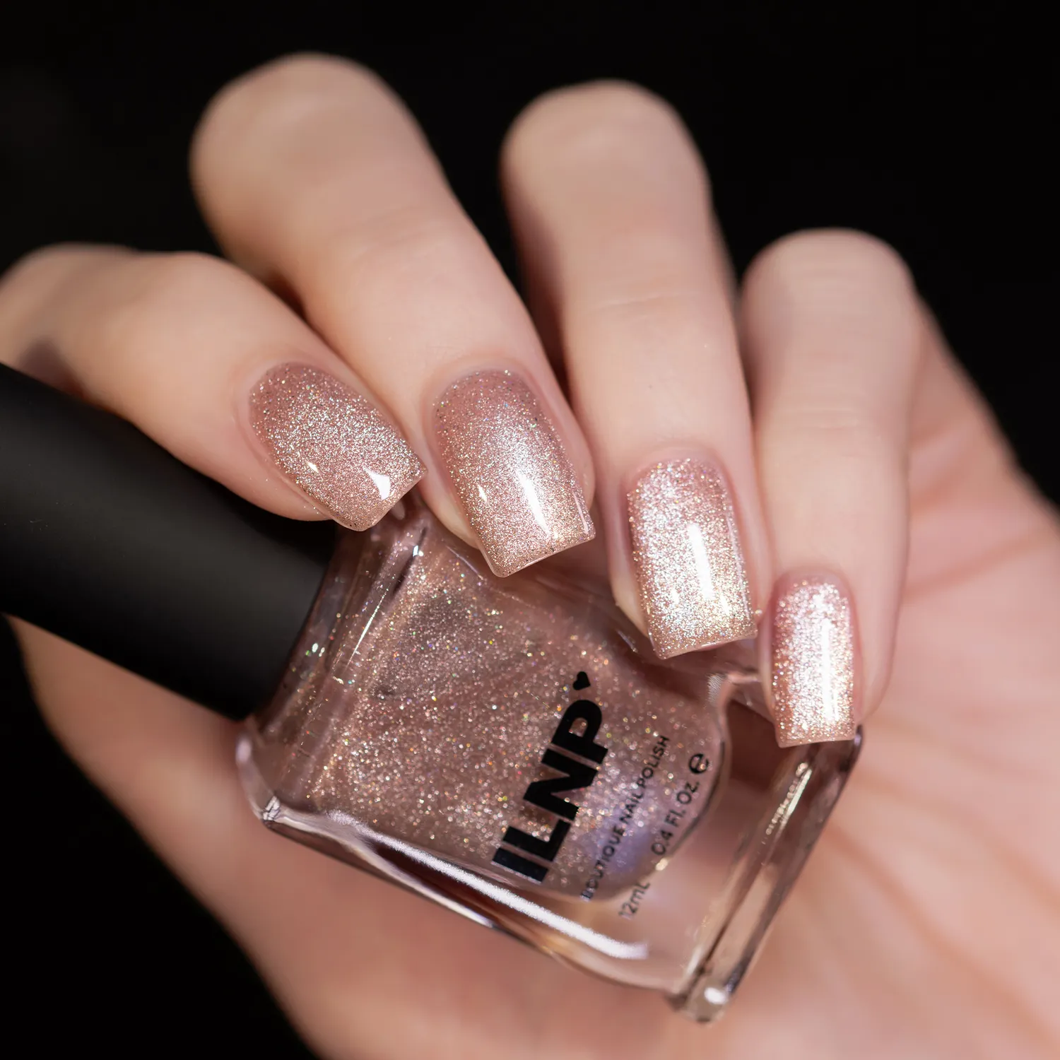 ILNP Teddy nagellack magnetisk ljusbrun
