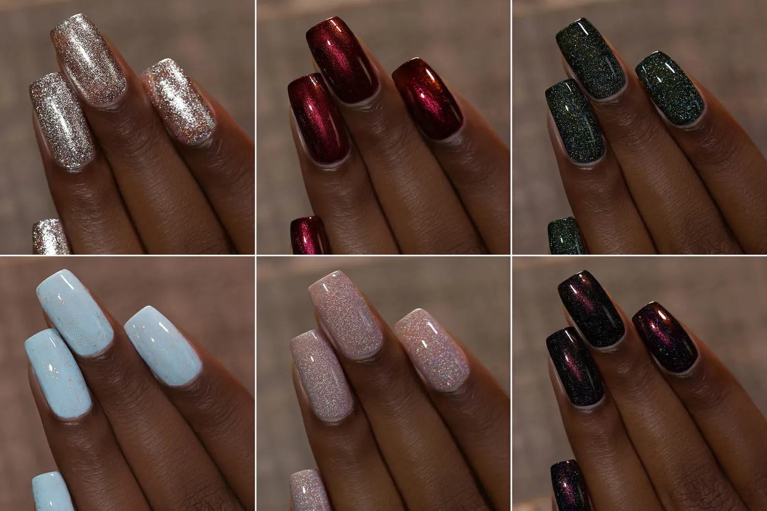 ILNP Tis The Season nagellack set 6-pack juliga nyanser