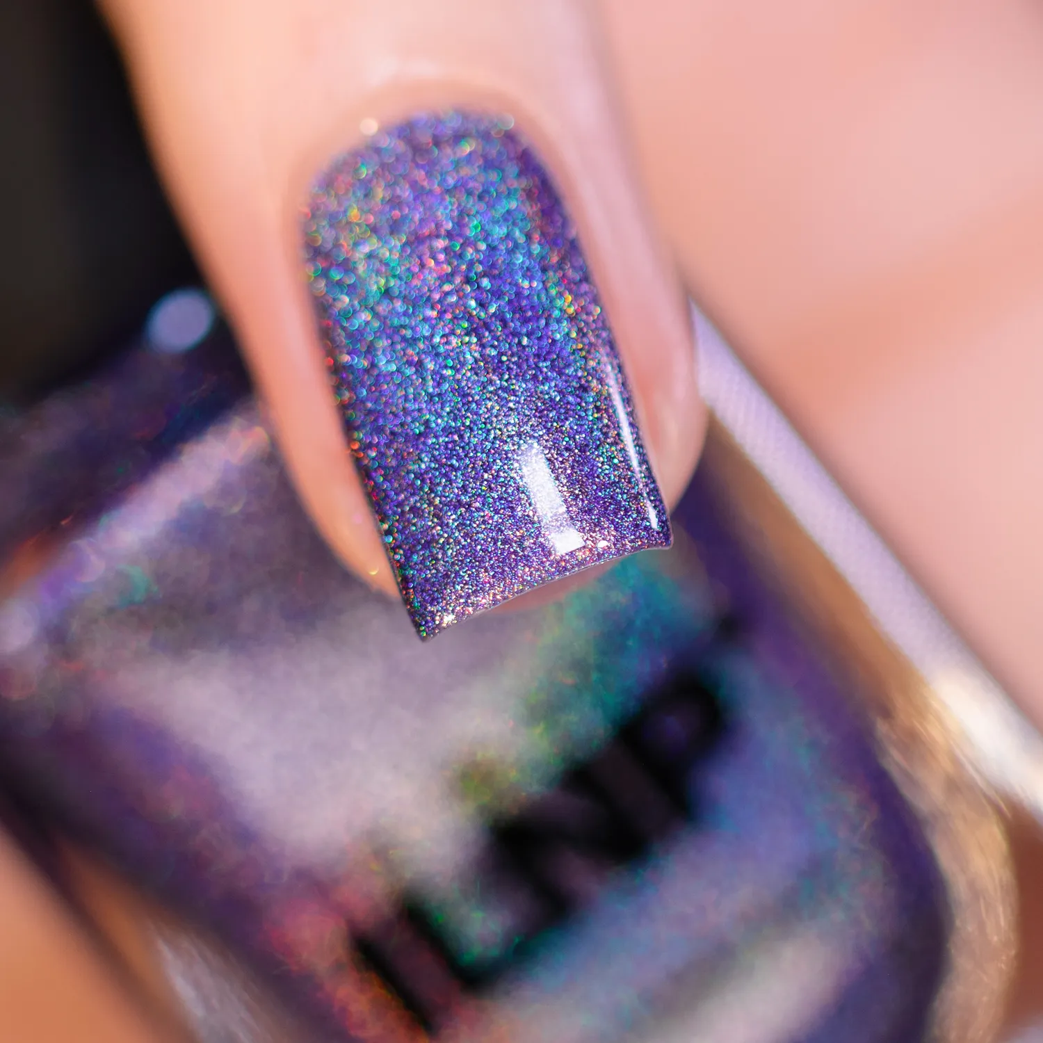 ILNP Sidekick nagellack ultraviolett med linjärt holo