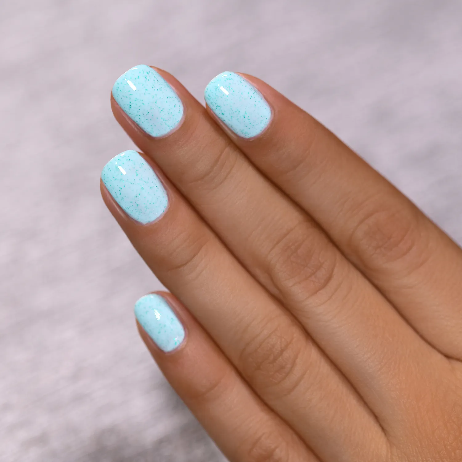 ILNP Starling nagellack turkos flakigt