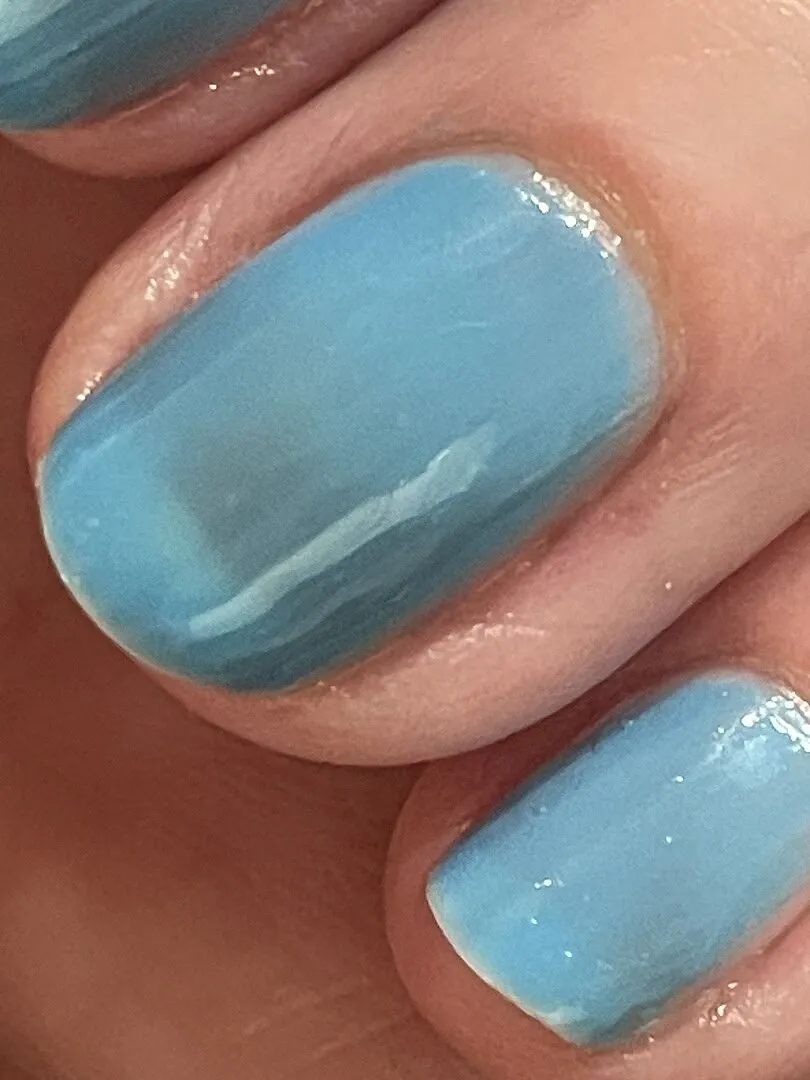 Cirque Colors Lagoon Jelly nagellack ljusblå transparent