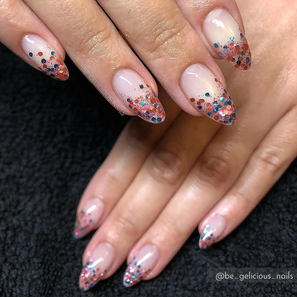 Iz Beauty Carnival Mix nagelglitter 6 g biologiskt nedbrytbar