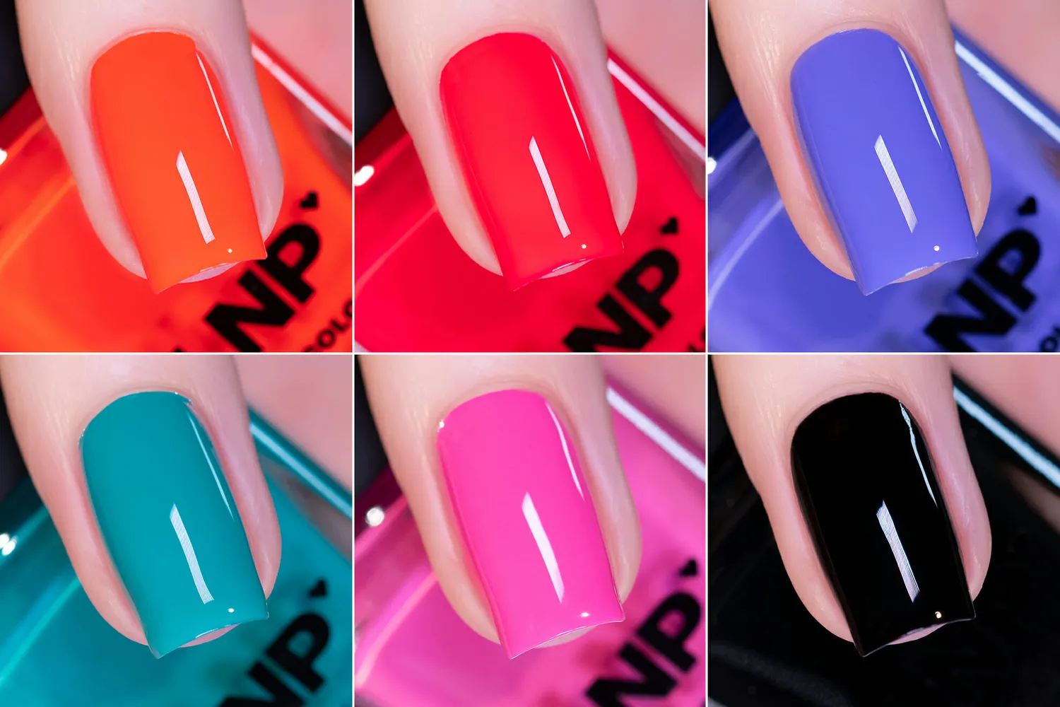 ILNP Arcade Collection nagellack 6-pack retro