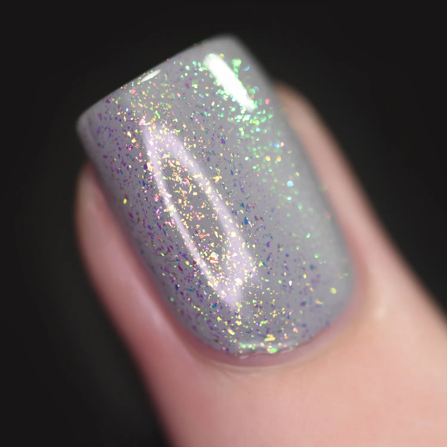 ILNP Limitless nagellack topper rosa-grönt skifte