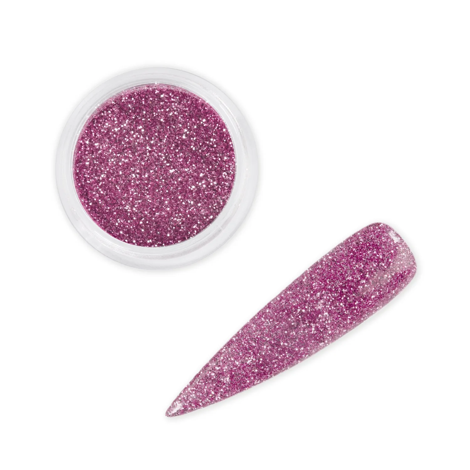 Iz Beauty Wonderland nagelglitter 6g rosa lila