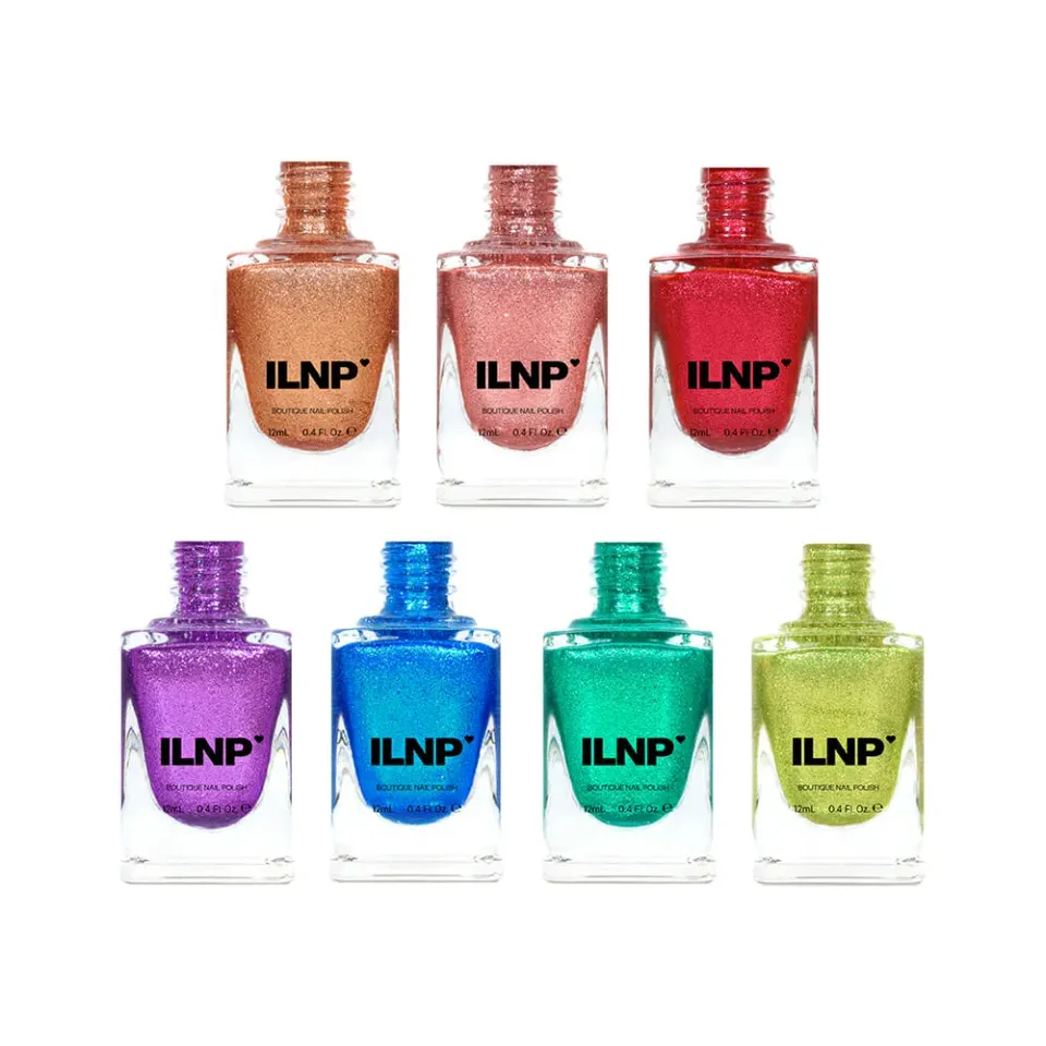 ILNP Ultra Metallic Brights nagellacksset 7-pack metall