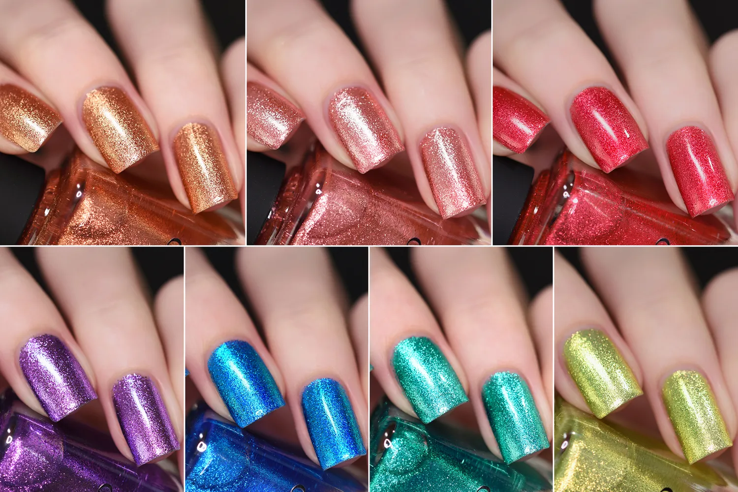 ILNP Ultra Metallic Brights nagellacksset 7-pack metall